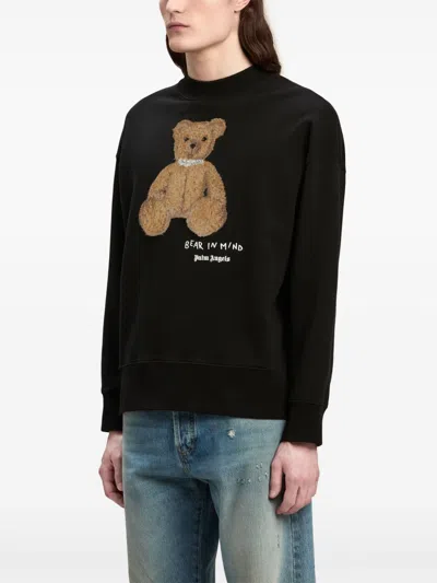 Palm Angels Bear In Mind Sweatshirt In Schwarz