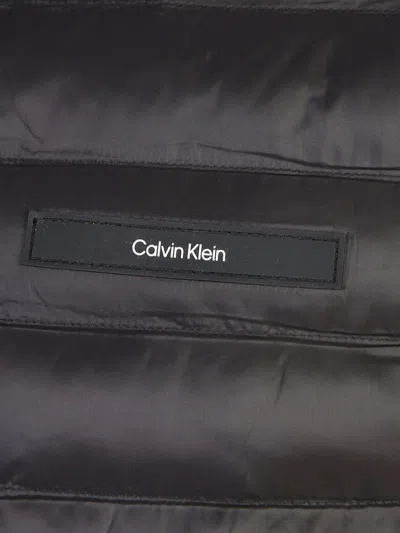 Calvin Klein Quilted Vest In Schwarz