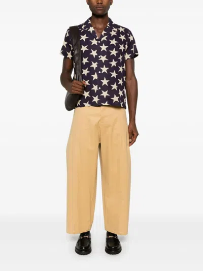 Bode Starry Shirt In Violett