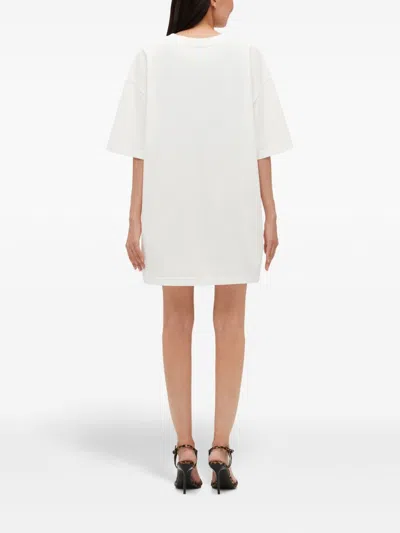 Monochrome Classy T-shirt In Weiss