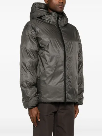Rains Kevo Puffer Jacket In Grau