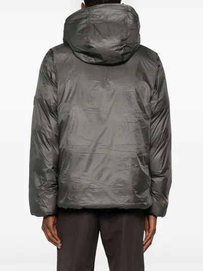 Rains Kevo Puffer Jacket In Grau