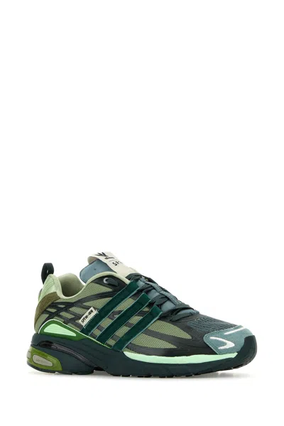 Adidas Originals Multicolor Leather And Mesh Adidas X Song For The Mute Adistar Cushion Sneakers