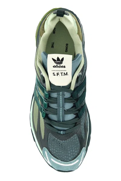 Adidas Originals Multicolor Leather And Mesh Adidas X Song For The Mute Adistar Cushion Sneakers