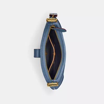 Coach Hamptons Hobo Bag In Brass/blue