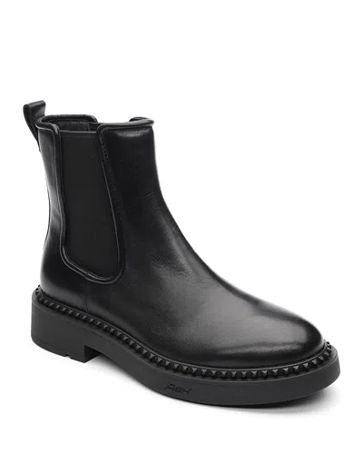 Ash Madison Ankle Boot In Black