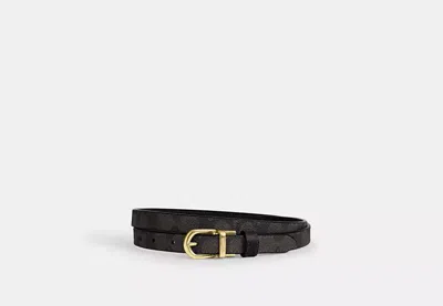 Coach Outlet Classic Buckle Cut To Size Reversible Belt, 18 Mm In Beige