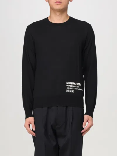 Dsquared2 Sweater  Men Color Black In Schwarz