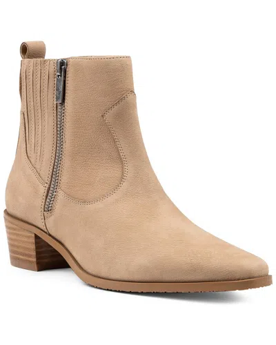 Donald Pliner Banks Leather Boot In Beige