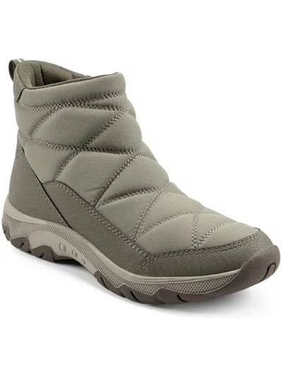EASY SPIRIT TRU 2 WOMENS QUILTED COLD WEATHER WINTER & SNOW BOOTS 