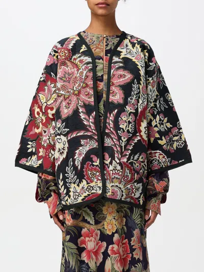 Shop Etro Jacket  Woman Color Multicolor In Bunt