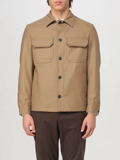 Shop Luigi Bianchi Shirt  Men Color Brown In Braun