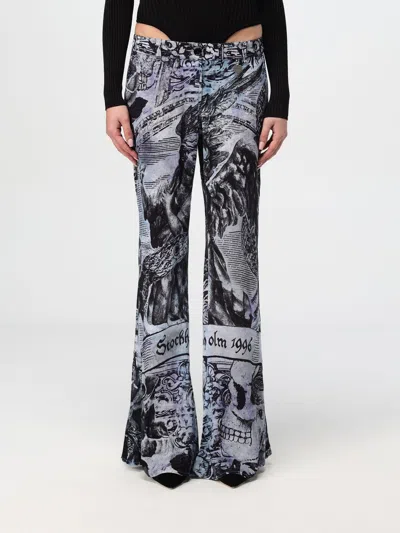 Acne Studios Pants  Woman Color Grey In Grau