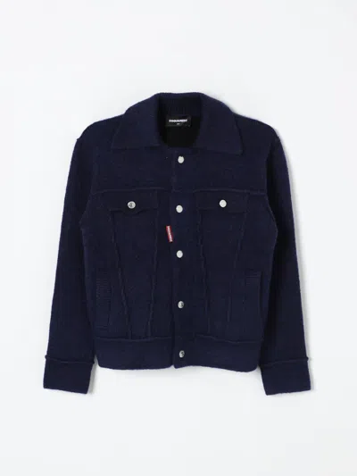 Dsquared2 Jacket  Kids Color Blue In Blau