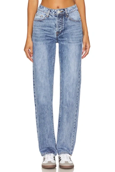 Superdown Lanie Jean In Mid Blue Wash
