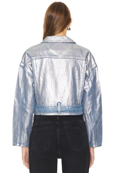 Superdown Hensely Jacket In Silver