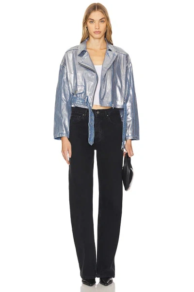 Superdown Hensely Jacket In Silver