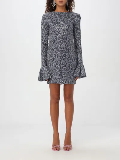 Rotate Birger Christensen Short Dress With Sequins In Violett