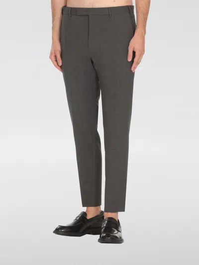 Pt Torino Straight Casual Pants In Grau
