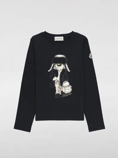 Shop Moncler Sweater  Kids Color Black In Schwarz