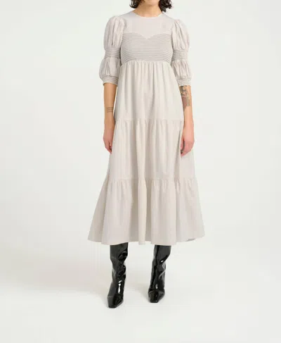 Gestuz Ariagz Midi Dress In Afterglow In Multi