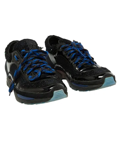 Pre-owned Chanel Women's Patent Leather & Suede & Tweed Sneaker, Size 39 (authentic Pre-  Owned)
