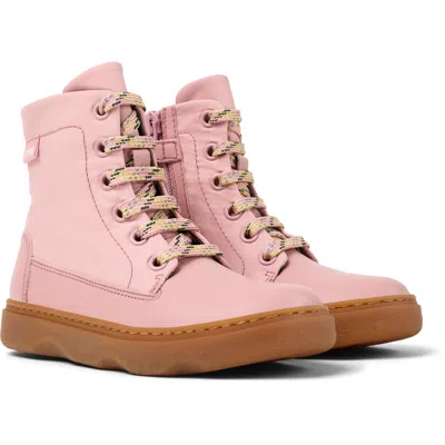 Camper Ankle Boots For Girls In Pink