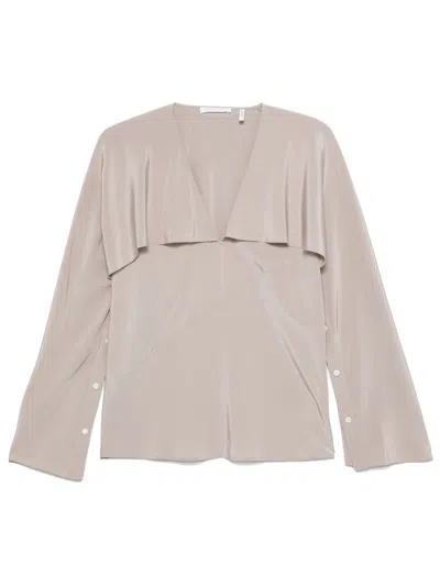 HELMUT LANG SCARF BLOUSE 