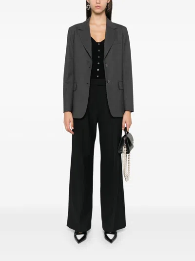 P.a.r.o.s.h Single-breasted Blazer In Grey