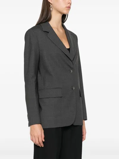 P.a.r.o.s.h Single-breasted Blazer In Grey
