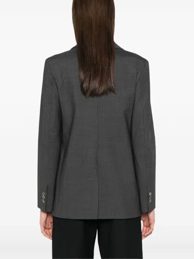 P.a.r.o.s.h Single-breasted Blazer In Grey