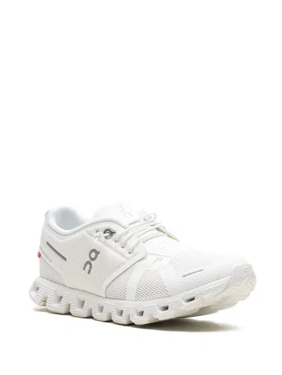On Running Cloud 5 "all White" Low-top Sneakers In White