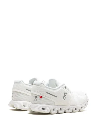 On Running Cloud 5 "all White" Low-top Sneakers In White
