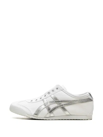 Onitsuka Tiger Mexico 66 "white/pure Silver" Slip-on Sneakers In White