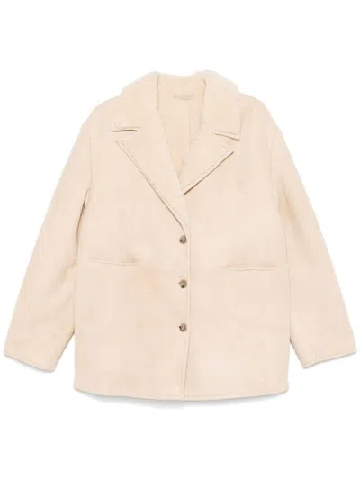 Loulou Studio Cirebo Coat In Neutrals