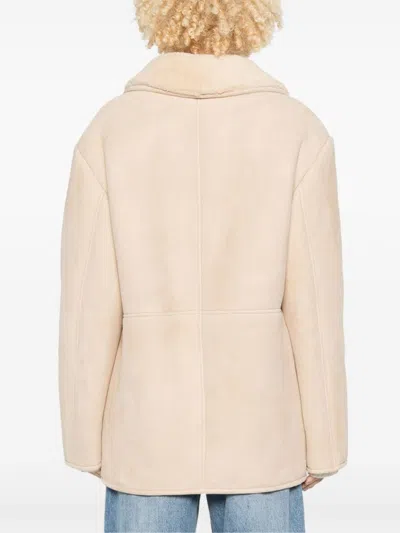 Loulou Studio Cirebo Coat In Neutrals