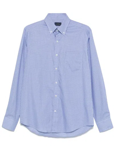 Paul & Shark Shirt For Man C0p3007 001 In Blue