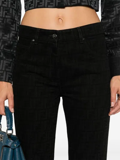 Fendi Jeans In Black