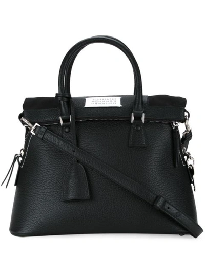 Shop Maison Margiela '5ac' Shoulder Bag - Black