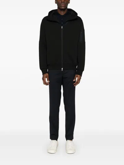 Malo Virgin Wool Polo Shirt In Blue