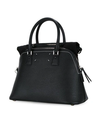 Shop Maison Margiela '5ac' Shoulder Bag - Black