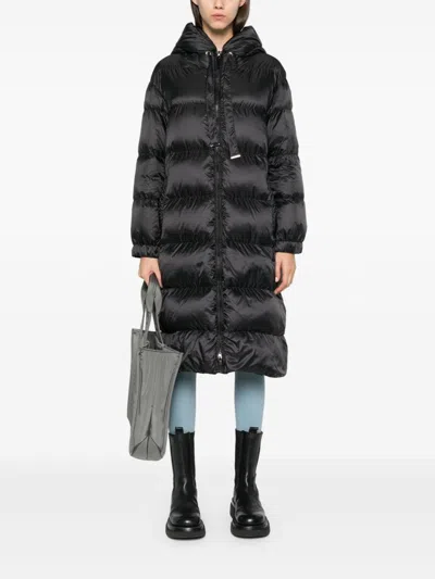 Max Mara Seipa Coat In Black