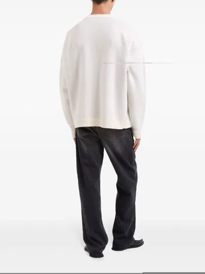 Gcds Clown Sweater In White