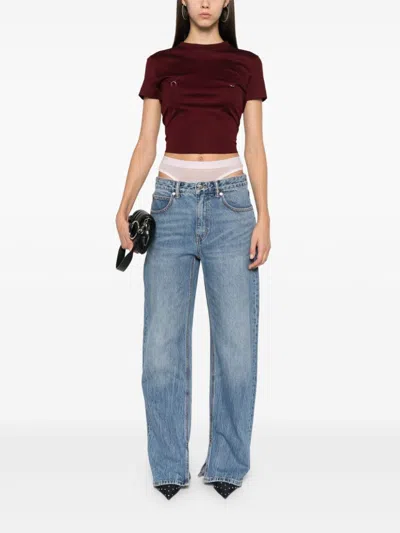 Shop Alexander Wang Prestyle Jeans In Blue