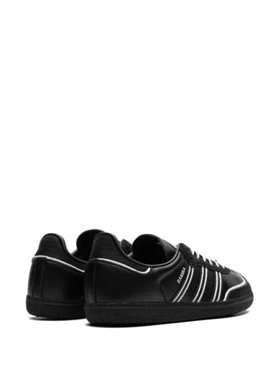 Adidas Originals Toc Samba Og "black/white/silver" Sneakers In Black