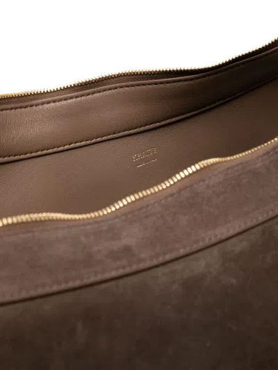 Khaite Augustina Hobo Bag In Brown