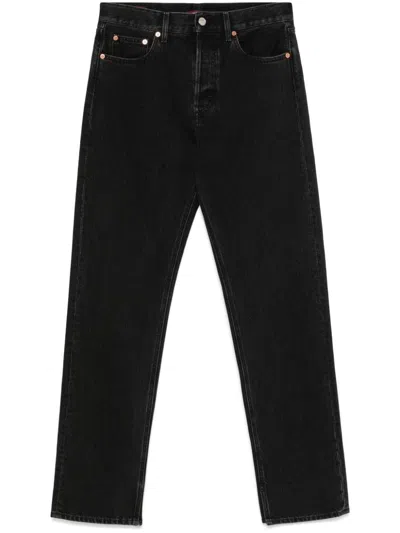 Gucci Jeans Mit Geradem Bein In Black