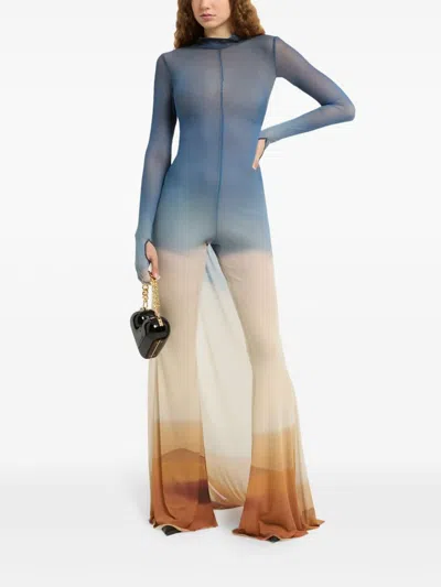 Gcds Creatures Jumpsuit In Blue