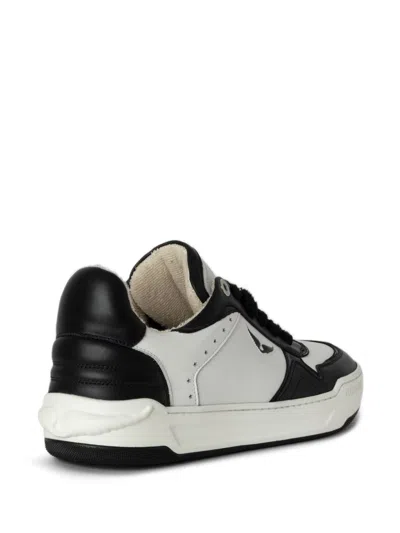 Zadig & Voltaire Leather Sneakers In Black