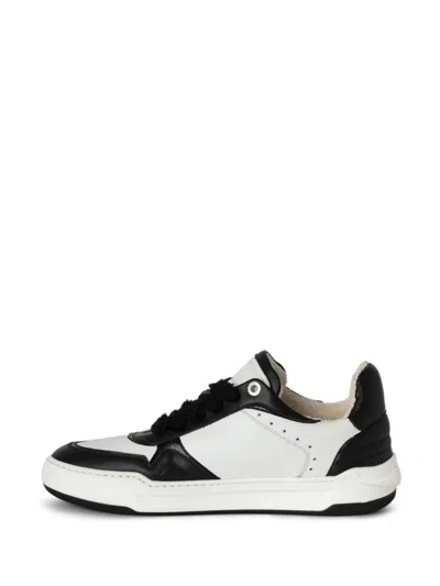 Zadig & Voltaire Leather Sneakers In Black